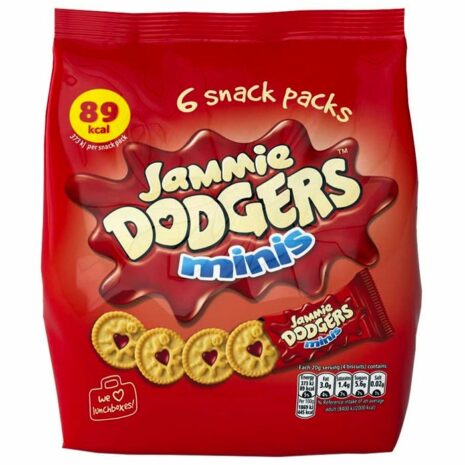 Jammie Dodgers Minis 6 pack