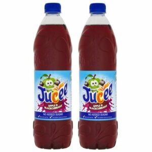 Jucee Squash No Added Sugar Apple And Blackcurrant 1l