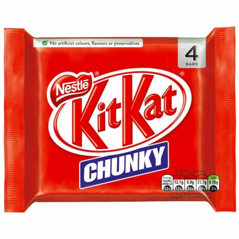 Nestle KitKat Chunky 4 Pack 128g