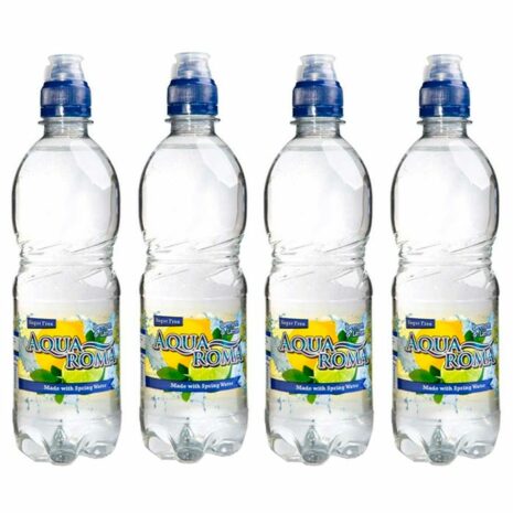 Aqua Roma Spring Water Lemon and Lime 4 Pack
