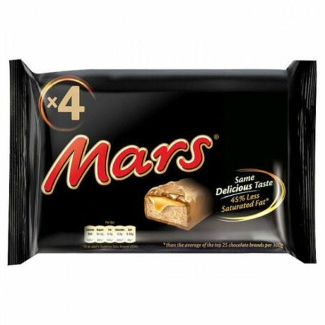 Mars Bars Snack Size 4 Pack