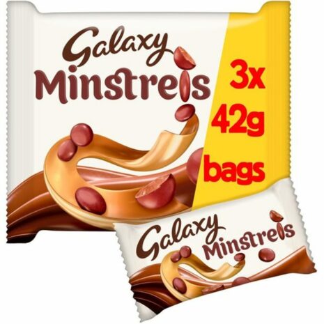 Galaxy Milk Chocolate Minstrels Snack Bag