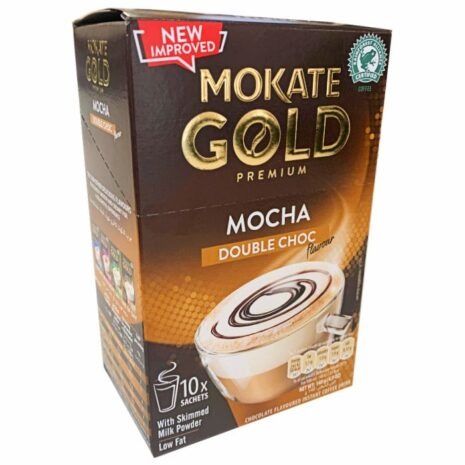 Mokate Gold Instant Coffee Sachets 10pk – Chocolate Cappuccino