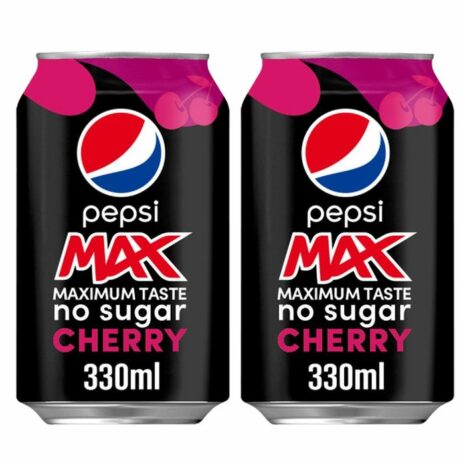 Pepsi Max Cherry Can 330ml - The Better Buy