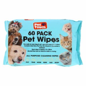 Pet Touch Pet Wipes 60 Pack