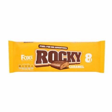 Fox's Rocky Caramel Bars 8 Pack