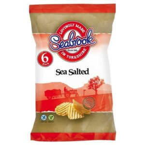 Seabrook Sea Salted Crisps 6 Pack