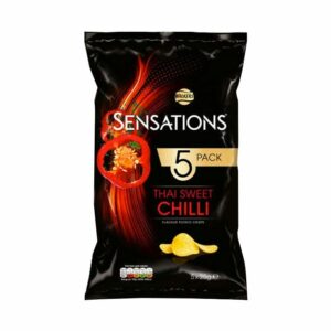 Walkers Sensations Thai Sweet Chilli Crisps (Pack of 5)