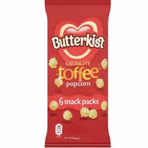 Butterkist Crunchy Toffee Popcorn 6 Snack Packs