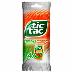 Tic Tac Lime and Orange (Pack of 4)