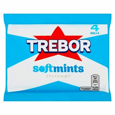 Trebor Softmints Spearmint Mints 4 Pack