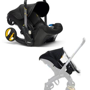 Doona Doona™ Infant Car Seat / Stroller & Raincover Bundle - Nitro Black