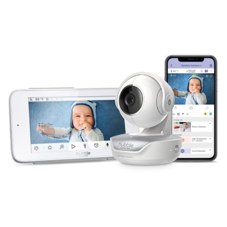 Hubble Hubble Nursery Pal Deluxe 5 Baby Monitor in White