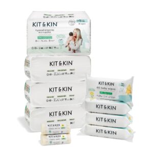 Kit & Kin Kit & Kin Eco Nappies Essential Starter Pack - Size 1