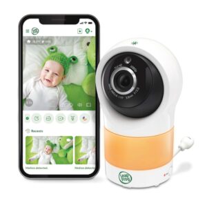 LeapFrog Leapfrog LF1911 HD Baby Monitor with Motorized Pan & Tilt Camera in White