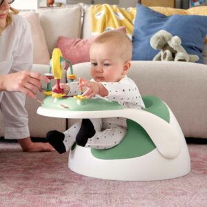 Mamas & Papas Snug Floor Seat with Activity Tray - Eucalyptus