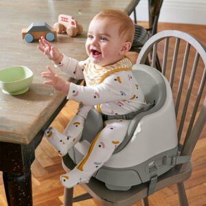 Mamas & Papas Bug 3-in-1 Floor & Booster Seat with Activity Tray - Pebble Grey