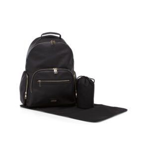 Mamas & Papas Strada Tumbled Backpack - Black/Gold