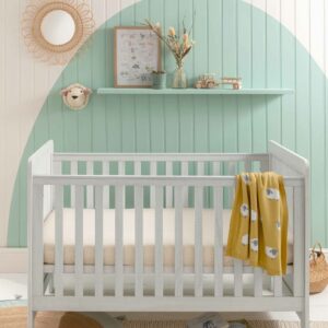 Mamas & Papas Atlas Cotbed - Nimbus White