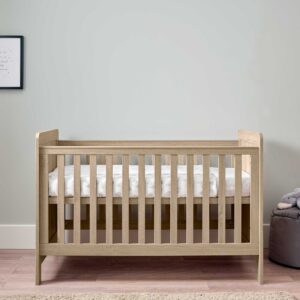 Mamas & Papas Atlas Cotbed - Light Oak