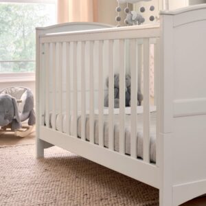 Mamas & Papas Flyn Baby Cotbed - White