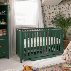 Mamas & Papas Melfi Cotbed - Green