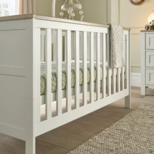 Mamas & Papas Wedmore Cotbed - White/Natural