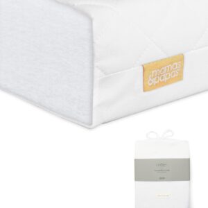 Mamas & Papas Essential Fibre Cotbed Mattress and Fitted Sheets (Pack of 2) Bundle