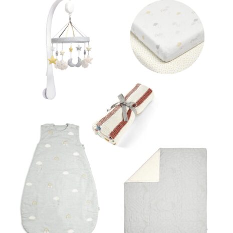 Mamas & Papas Dream Upon a Cloud 5 Piece Nursery Bundle