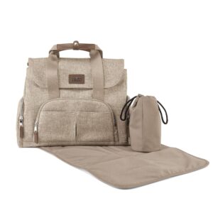 Mamas & Papas Bowler Changing Bag - Biscuit