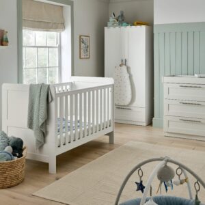 Mamas & Papas Hampden 3 Piece Furniture Range - White