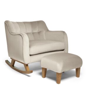 Mamas & Papas Hilston Cuddle Chair Set in Stone