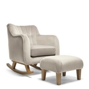 Mamas & Papas Hilston Nursing Chair Set in Stone