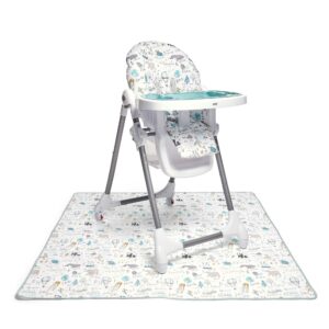 Mamas & Papas Snax Highchair & Weaning Splash Mat Bundle - Happy Planet