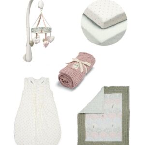 Mamas & Papas Laura Ashley 5 Piece Interior Bundle - Pink