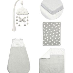 Mamas & Papas Welcome to the World 5 Piece Elephant Nursery Bundle