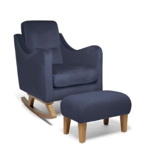 Mamas & Papas Bowdon Nursing Chair & Footstool - Navy