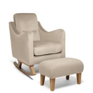 Mamas & Papas Bowdon Nursing Chair & Footstool - Sand