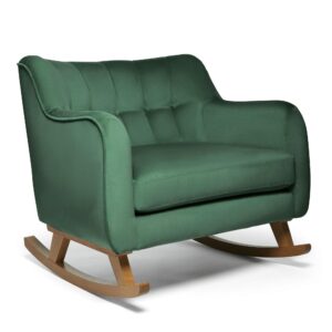 Mamas & Papas Hilston Cuddle Chair - Emerald Velvet