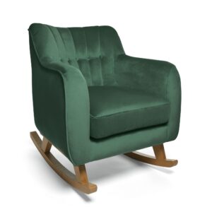 Mamas & Papas Hilston Nursing Chair - Emerald Velvet