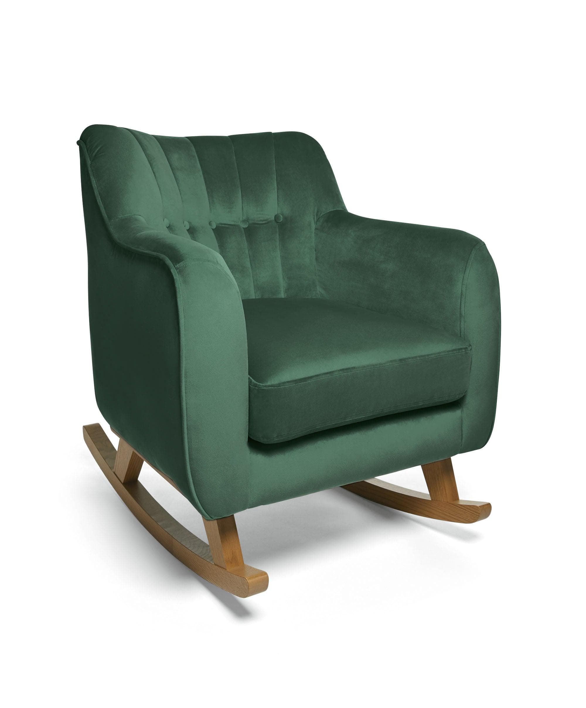 Mamas Papas Hilston Nursing Chair Emerald Velvet The Better Buy