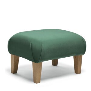 Mamas & Papas Nursery Footstool - Emerald Velvet