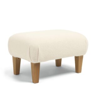 Mamas & Papas Nursery Footstool - Off-White Boucle