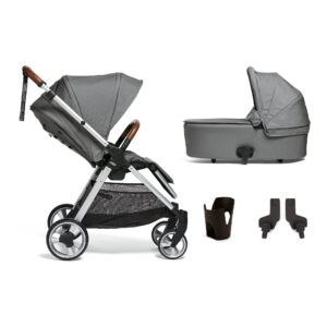 Mamas & Papas Flip XT² 4 Piece Pushchair Travel Starter Bundle - Fossil Grey