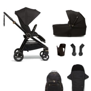 Mamas & Papas Strada Pushchair 6 Piece Essentials Bundle - Black Diamond