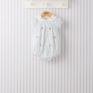 Mamas & Papas Laura Ashley Broderie Trim Romper