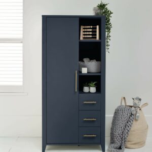 Mamas & Papas Melfi Compact Storage Nursery Wardrobe - Midnight