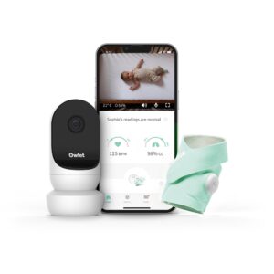 Owlet Owlet Baby Monitor Duo: Smart Sock 3 and Cam 2 - Mint