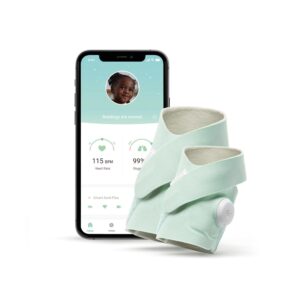 Beaba Owlet™ Smart Sock Plus V3 Baby Monitor - Mint Green