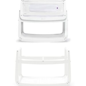 Snuz SnuzPod4 Bedside Crib & Extra Stand In White